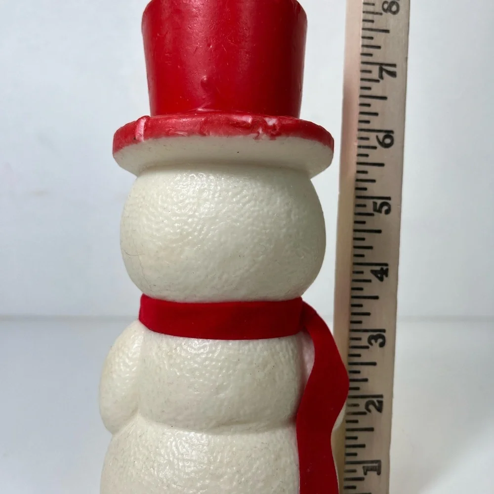 Vintage Suni Snowman Full Figure Candle NOS‎ Made In USA